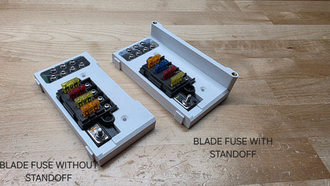 Modular lug type Fuse block blade fuse/ground module