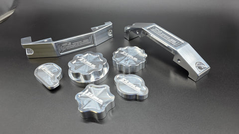 2011-2027 Ford Superduty powerstroke billet caps and battery clamp kits