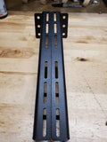 Back wall or floor mount amplifier racks