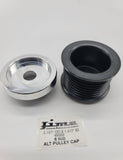 2.167 OD. X 1.417 ID. 49MM 8 RIB ALTERNATOR PULLEY CAP